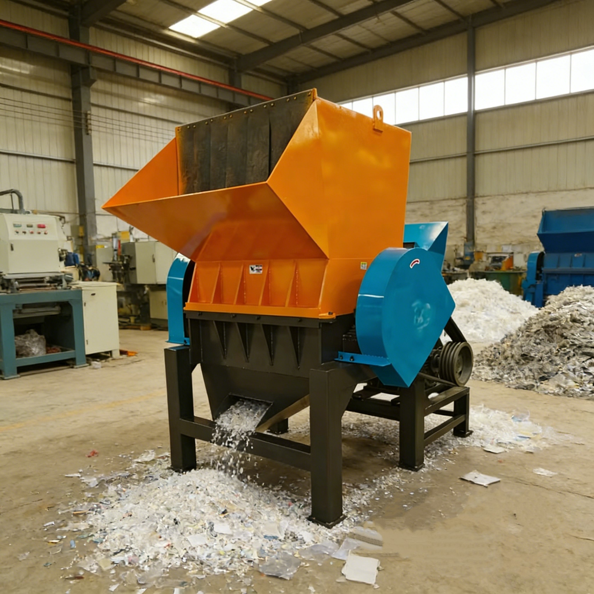 Plastic shredder